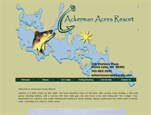 Tablet Screenshot of ackermanacres.com